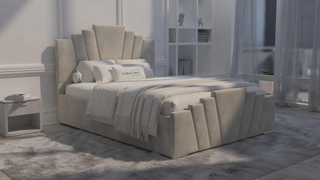 Mozart Art Deco Luxe Bed Frame