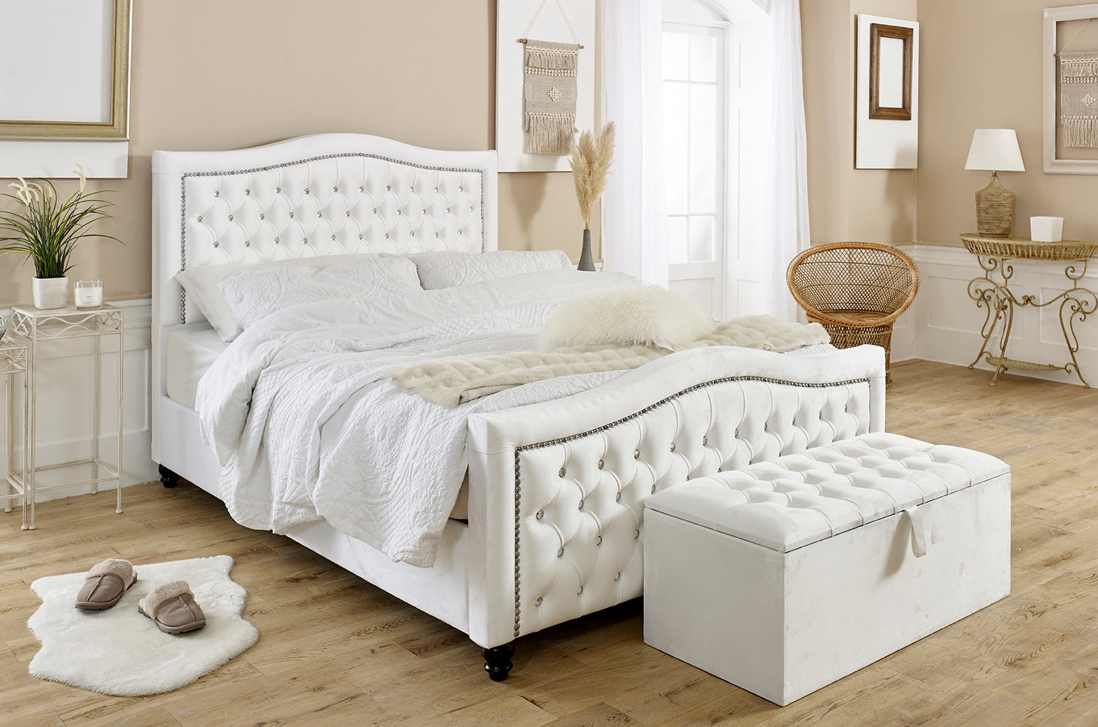 Harvey Chesterfield Bed – Crafted Beds Ltd