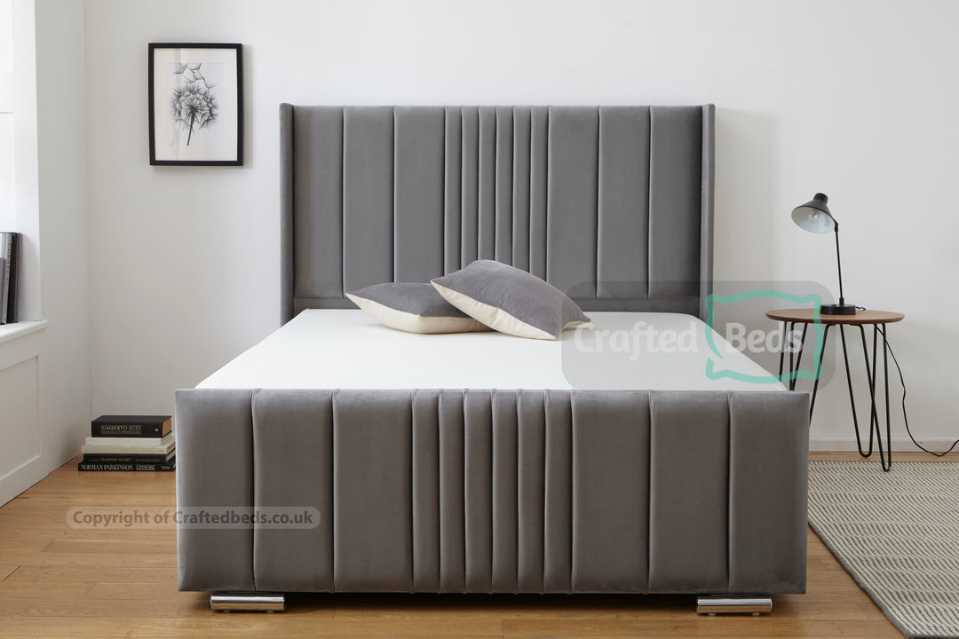 Helix Linear Winged Bed Frame
