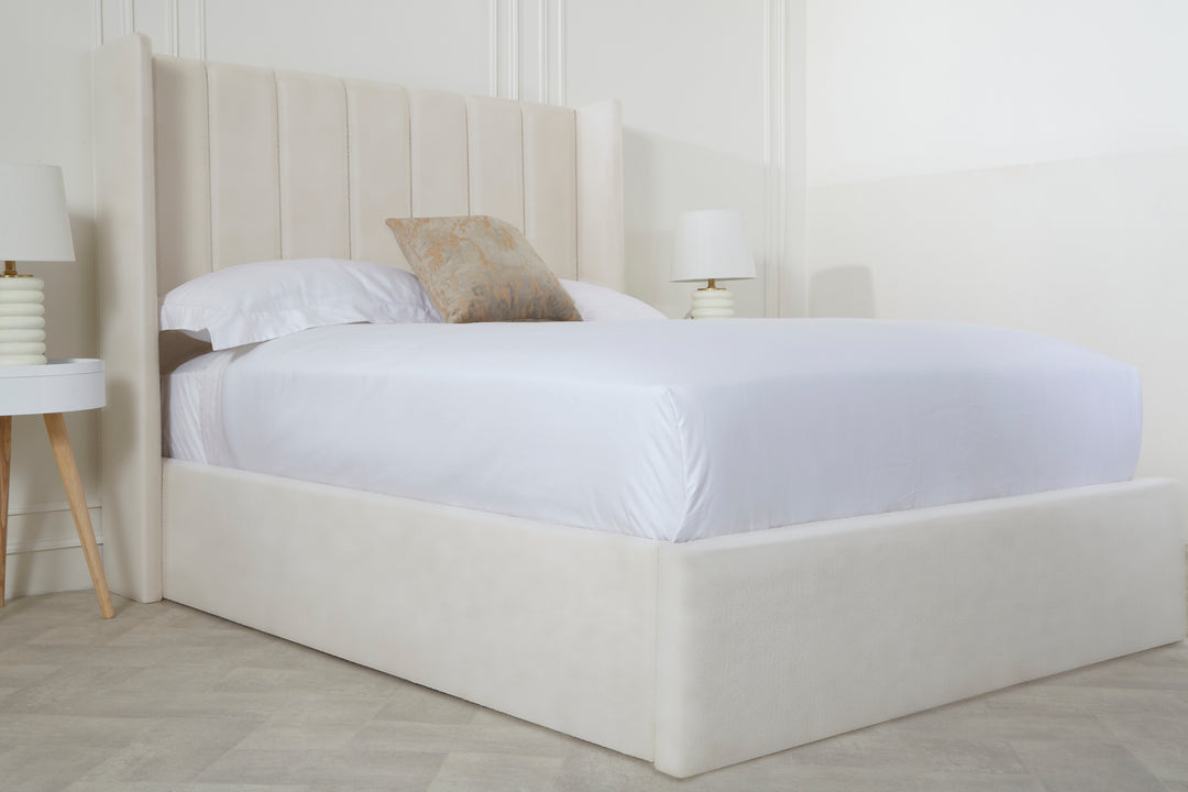 Valentina Winged Luxury Bed Frame