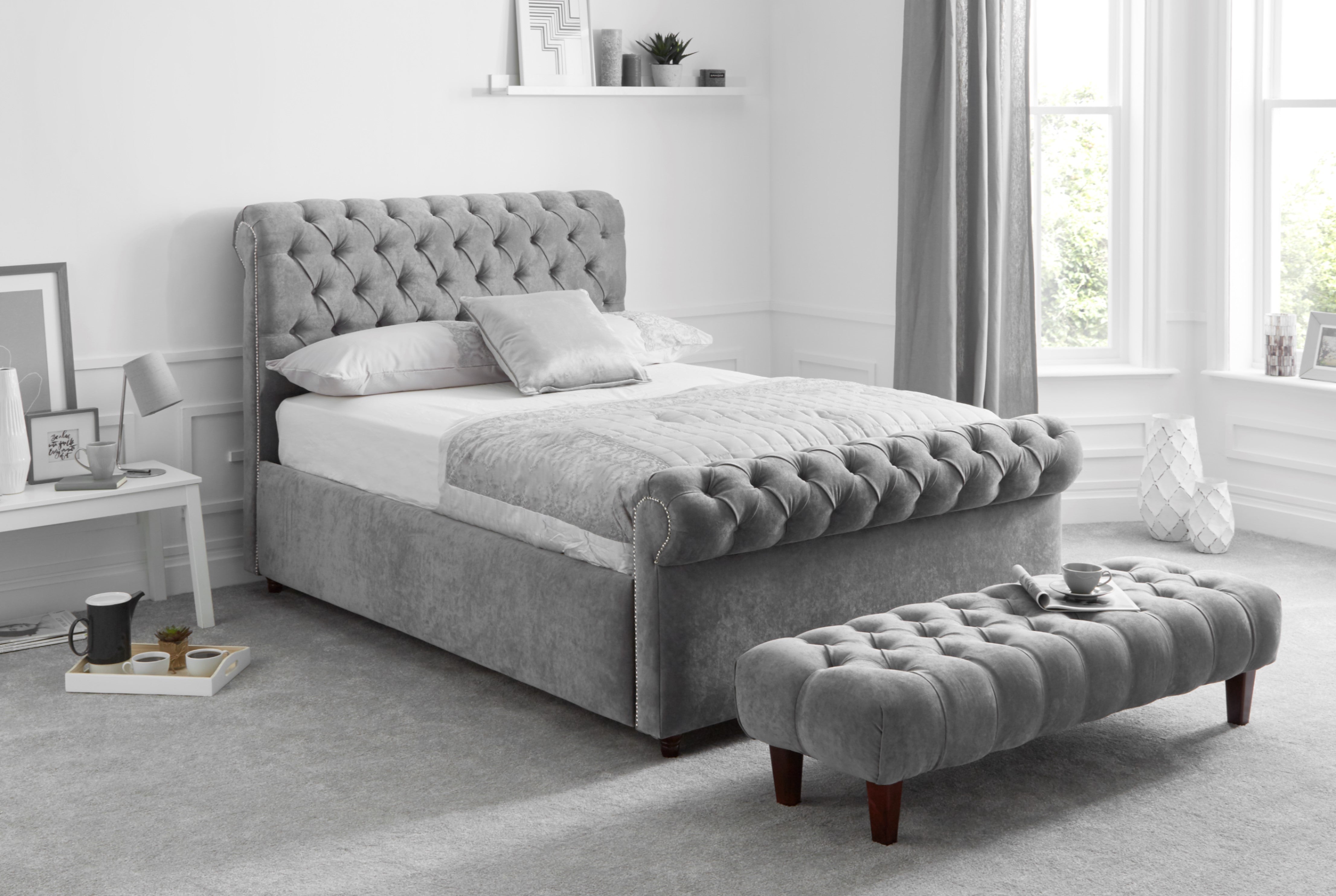 Carrington Chesterfield Bed | Crafted Beds – Crafted Beds Ltd