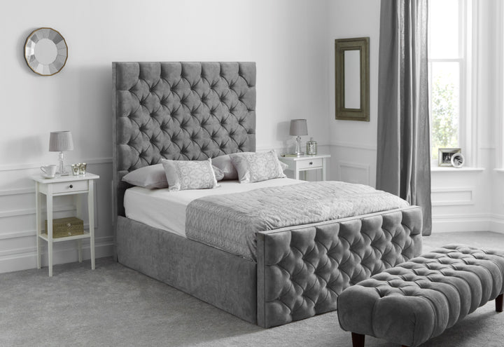 Monaco Chesterfield Upholstered  Bed Frame