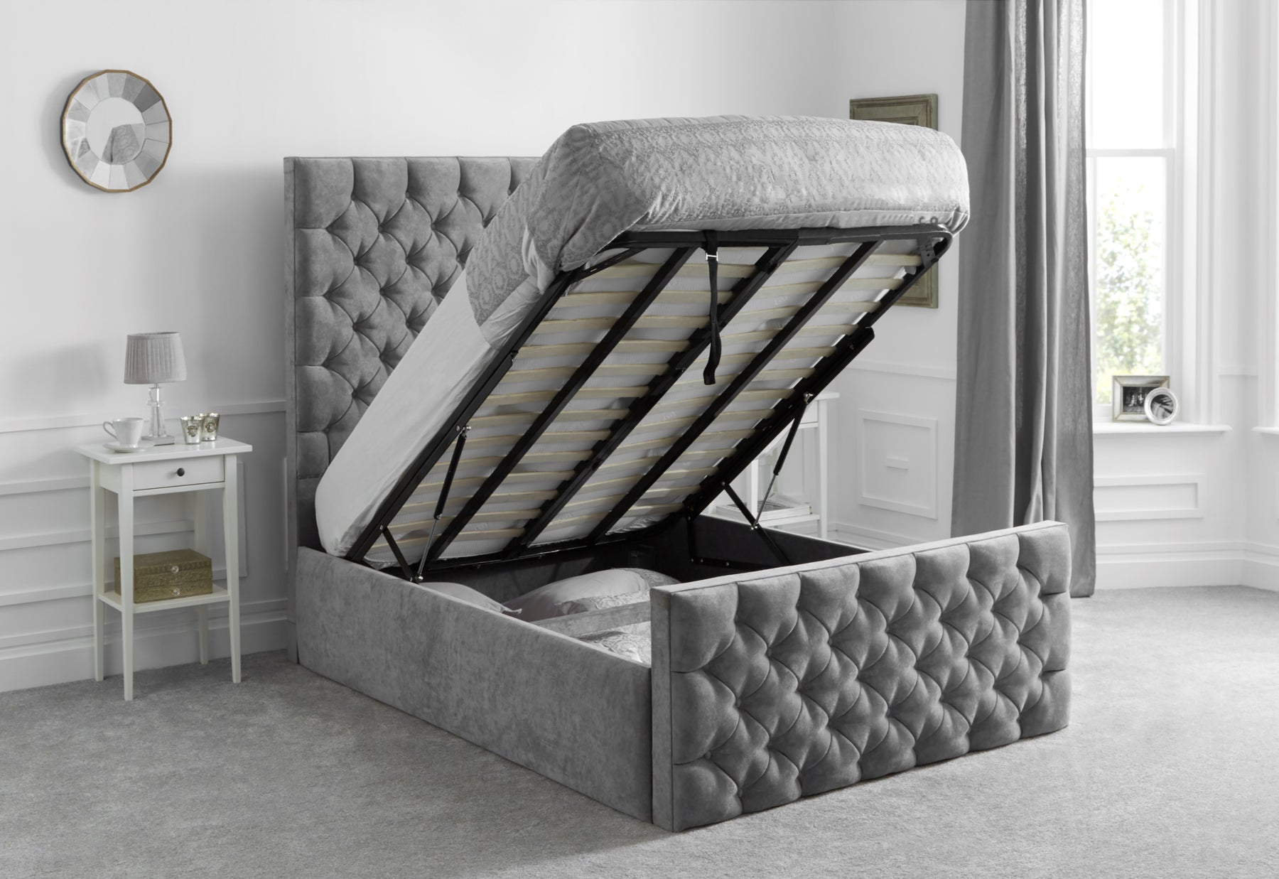 Monaco Chesterfield Bed | Crafted Beds – Crafted Beds Ltd