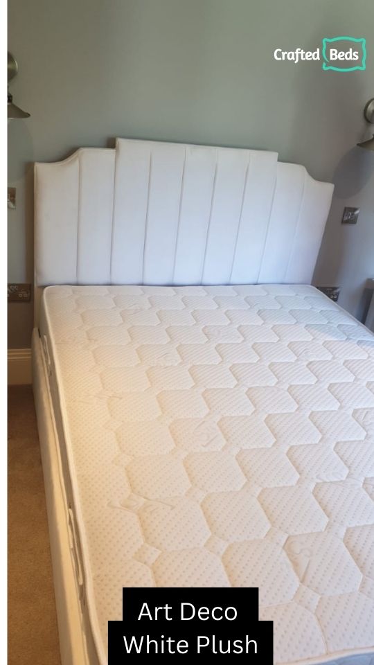 Art Deco Upholstered  Bed Frame