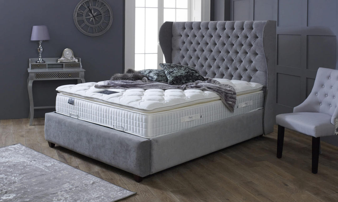 Chesterfield Wing Bed | Crafted Beds – Crafted Beds Ltd